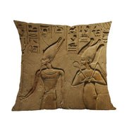 EGYPTIAN PILLOW - HIEROGLYPHIC