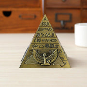 Egyptian pyramid clock (alloy)