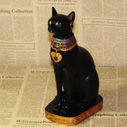 Egyptian Statue - Cat Goddess Black