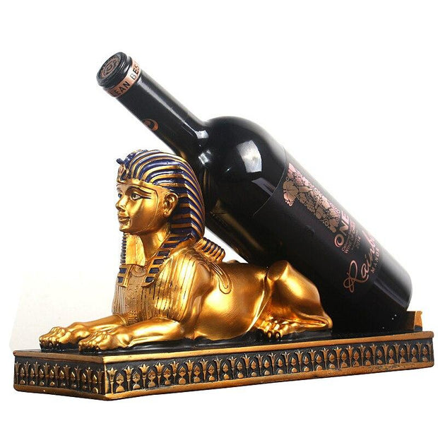 Egyptian Statue - Cat Wine Rack