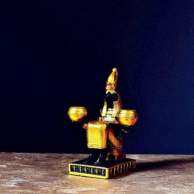 Egyptian Statue - Horus Mars Candleholder