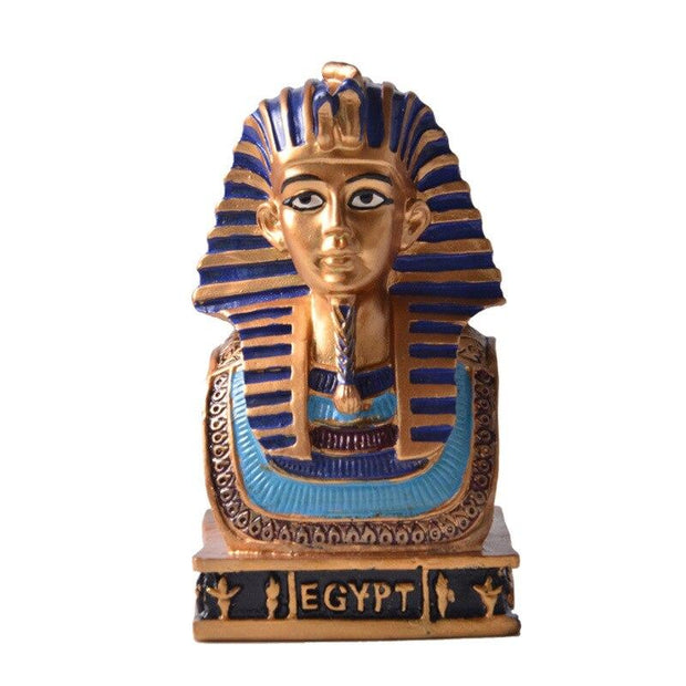 EGYPTIAN STATUE - KING TUT & QUEEN