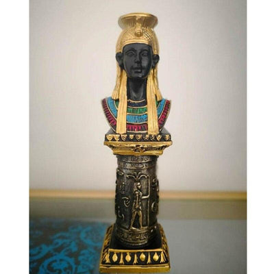 Egyptian Statue - Multicolored Goddess