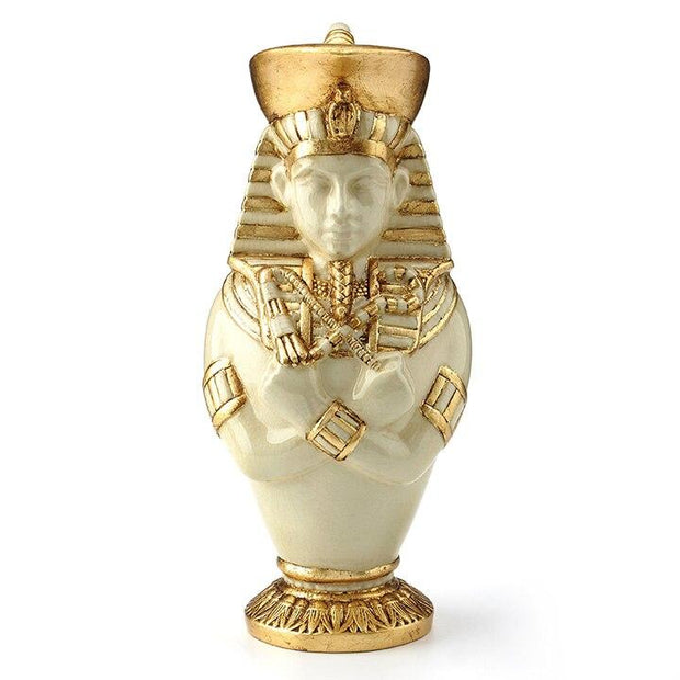 Egyptian Statue - Pharaoh Vase Semi-ceramic