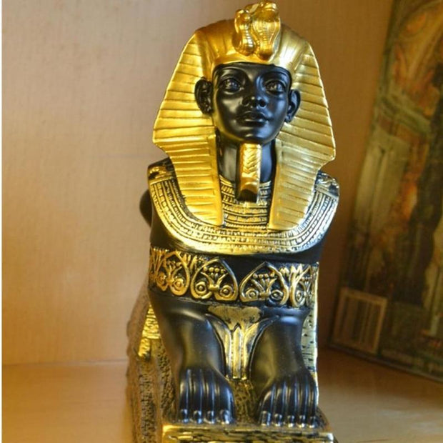 Egyptian Statue - Sphinx Multi-Colored