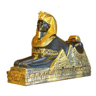 Egyptian Statue - Sphinx Multi-Colored