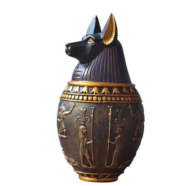 JAR FIGURINES FROM ANCIENT EGYPT - RESIN FIGURINES